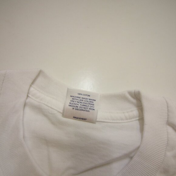 Supreme Cloud Tee T-Shirt Large White SS19 2019 Open Bag for Measurements - Picture 6 of 8